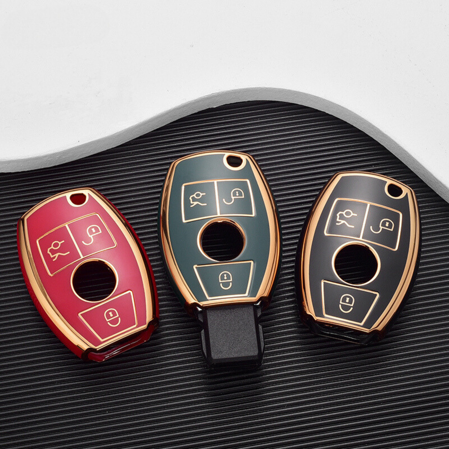Case for Mercedes Benz Clase A, C, E, S y G models GLA, CLA, GLK, GLC, CLS, W204, W463, W176, W251, W205 (AMG)