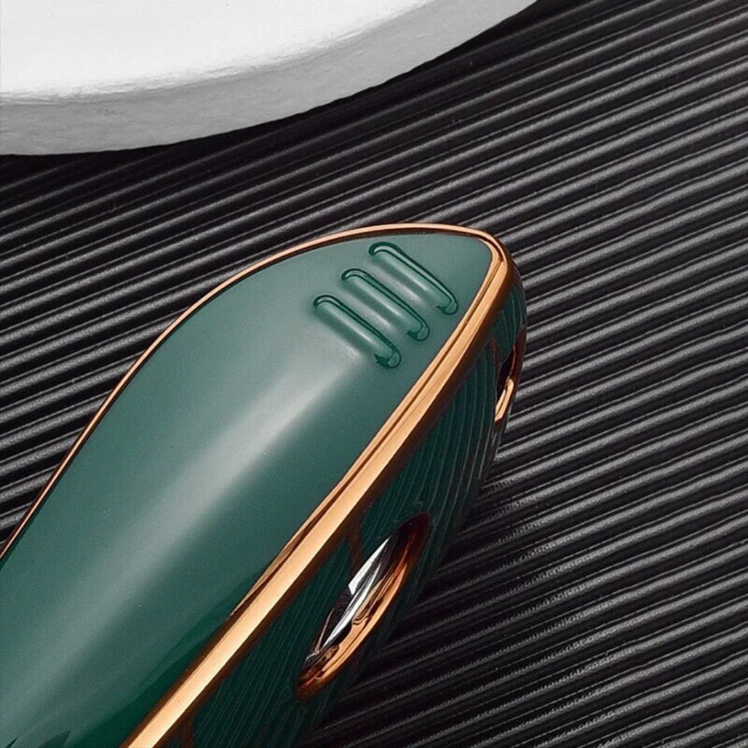 Case for Mercedes Benz Clase A, B, C, E, S, G, GLC, CLE, CLA (AMG) Golden Edge