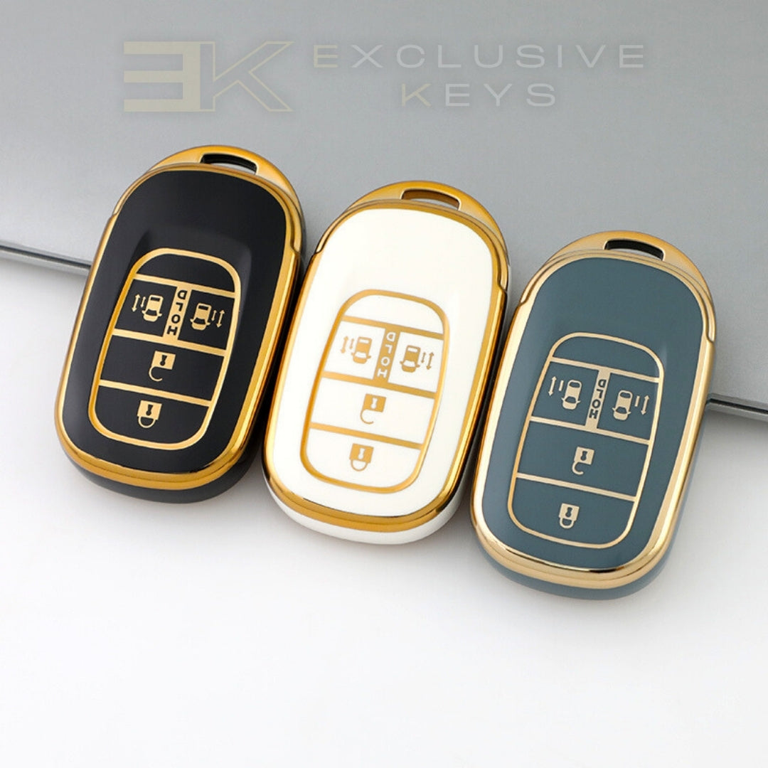 Honda Key Cover – 4 Buttons (Dual Sliding Doors)
