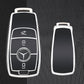 Case for Mercedes Benz Clase A, B, C, E, S, G,  GLC, CLE, CLA (AMG) Silver Edge
