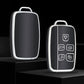 Case for Land Rover, Range Rover Sport, Evoque, Freelander2, Velar, Discovery (Silver edge style)