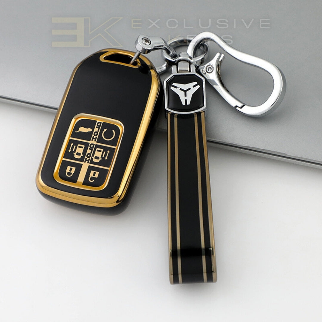 Case for Honda Accord, Civic, CR-V, Pilot, Ridgeline, Odyssey, Passport (6 Button)
