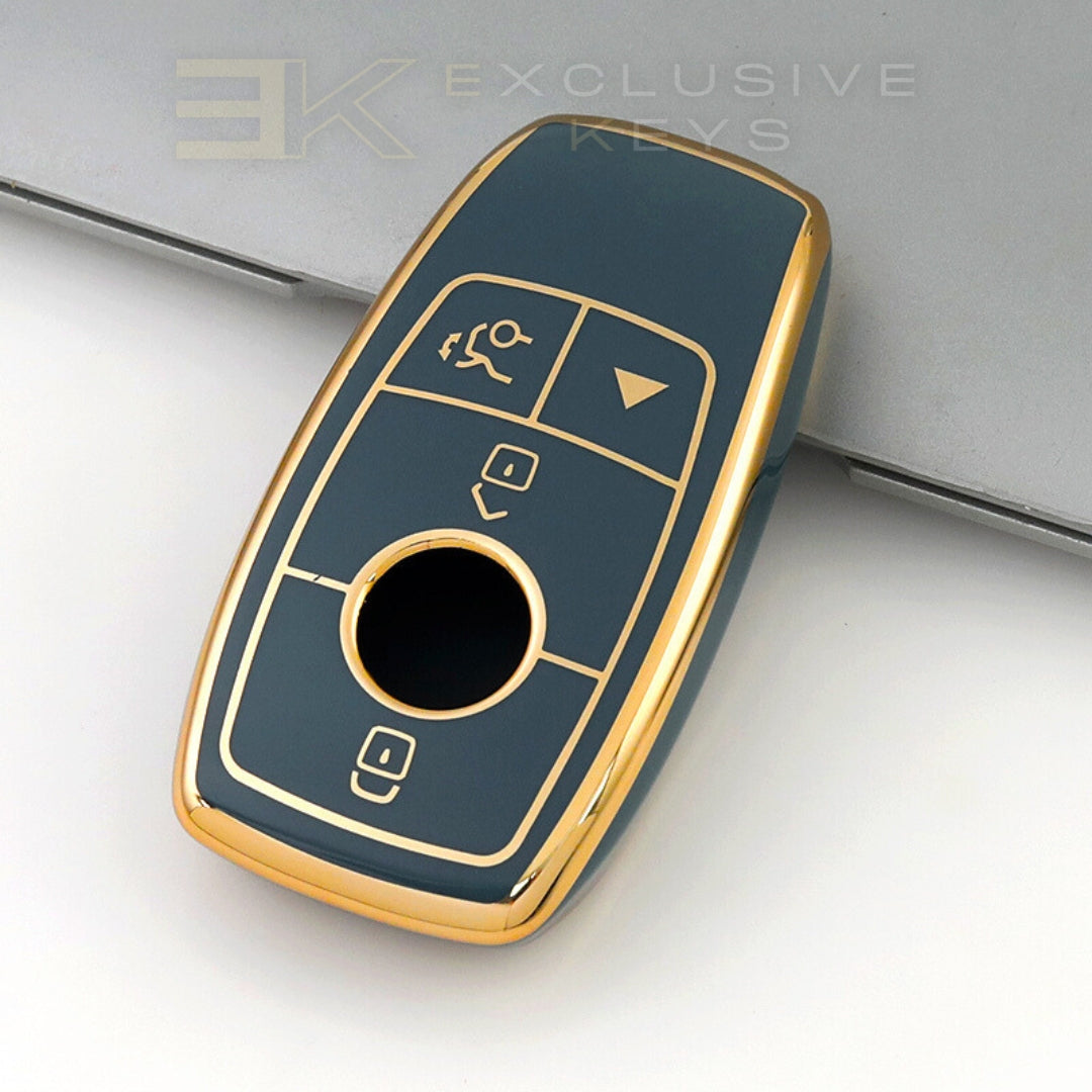 Case for Mercedes Benz A, B, C, E, S, G,  GLC, CLE, CLA Class (AMG) (4 Buttons)