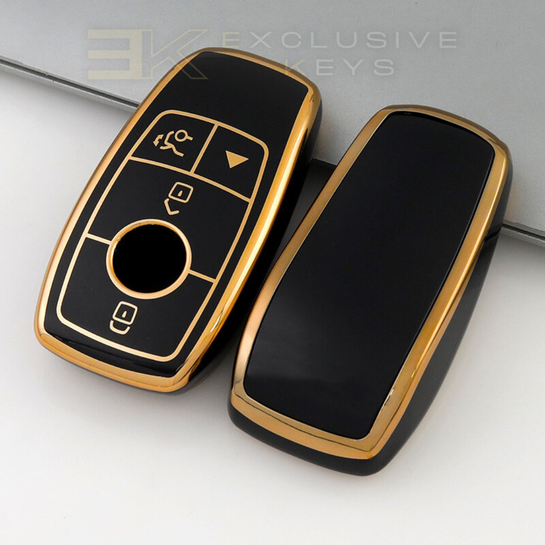 Case for Mercedes Benz A, B, C, E, S, G,  GLC, CLE, CLA Class (AMG) (4 Buttons)