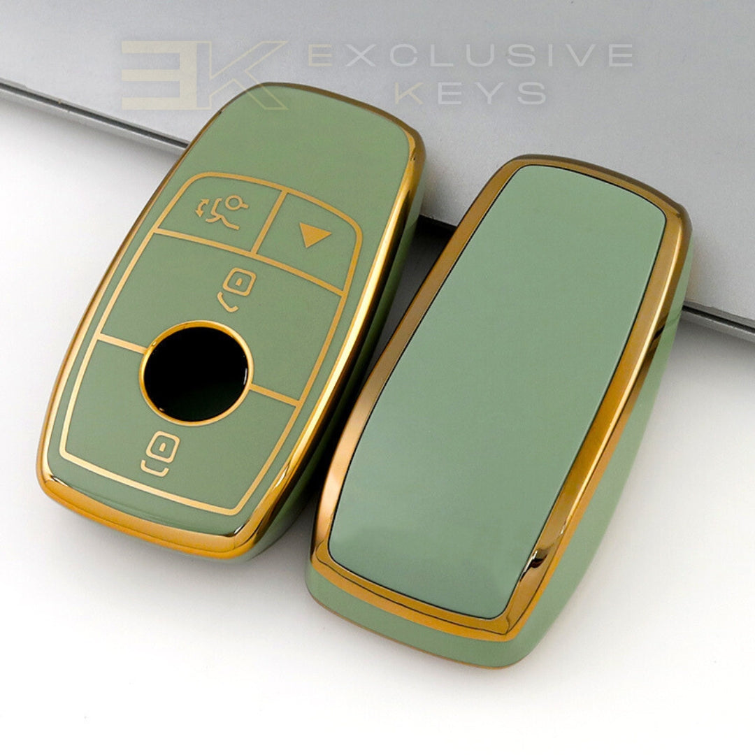 Case for Mercedes Benz A, B, C, E, S, G,  GLC, CLE, CLA Class (AMG) (4 Buttons)