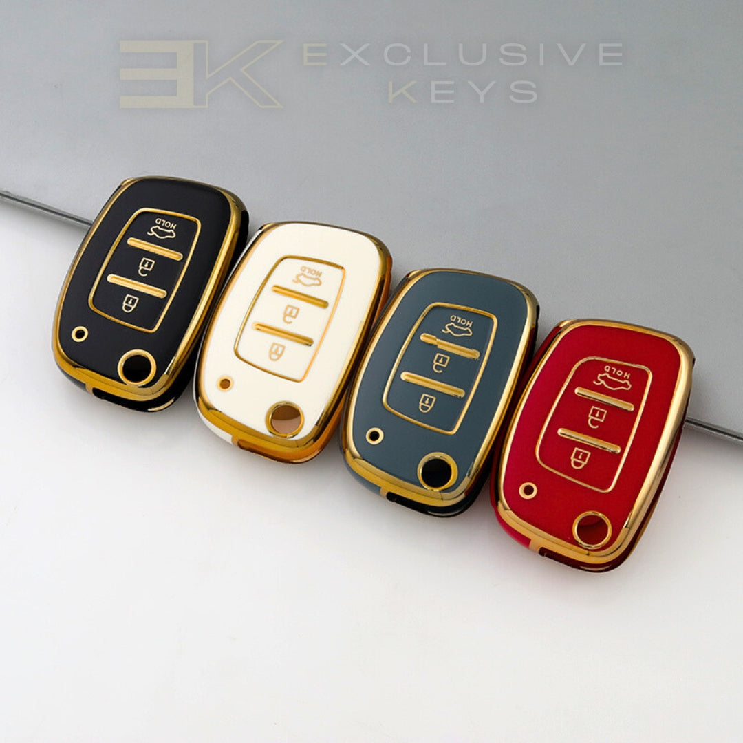 Hyundai Key Cover – 3 Buttons (Trunk HOLD – Bottom Button)
