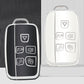 Case for Land Rover, Range Rover Sport, Evoque, Freelander2, Velar, Discovery (Silver edge style)