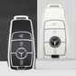 Case for Mercedes Benz Clase A, B, C, E, S, G,  GLC, CLE, CLA (AMG) Silver Edge