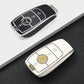 Case for Mercedes Benz Clase A, B, C, E, S, G,  GLC, CLE, CLA (AMG) Silver Edge
